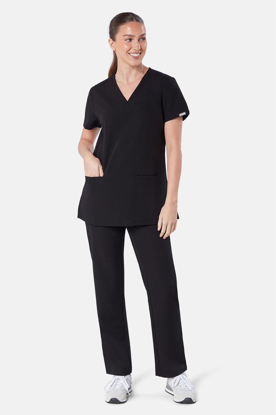 Stitchwell scrubs in Black